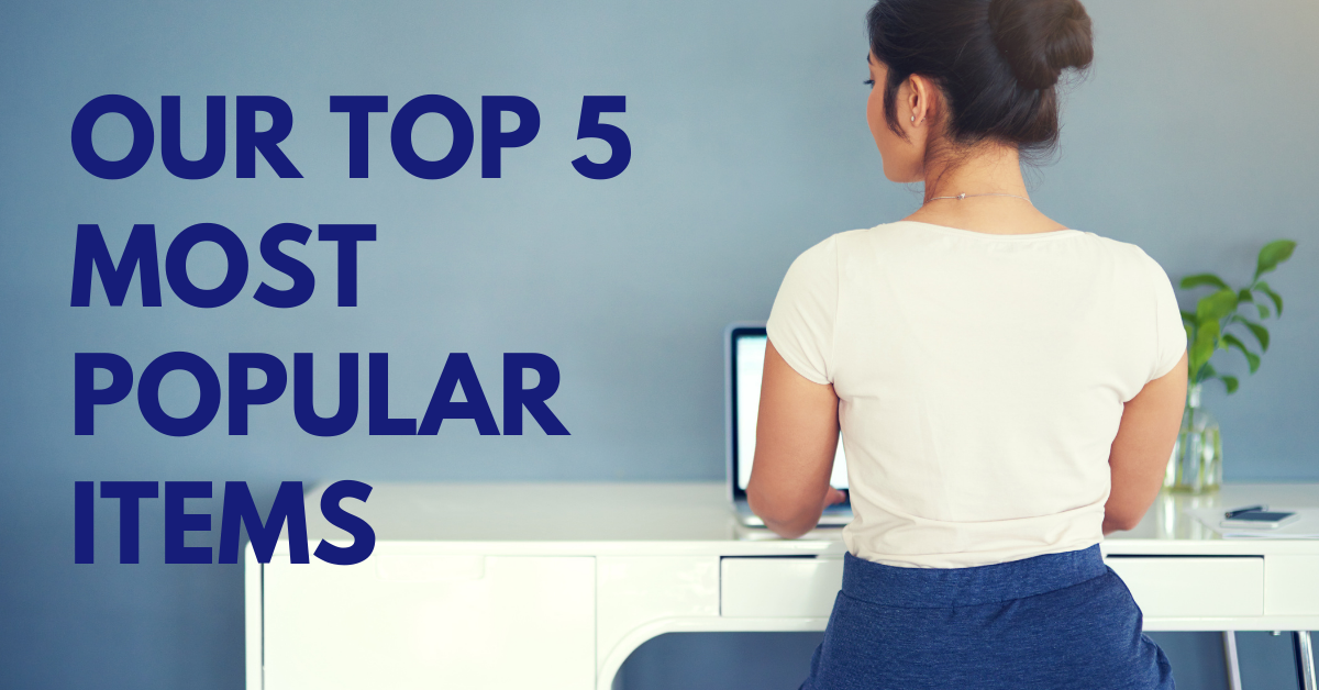 Our Top 5 Most Popular Items