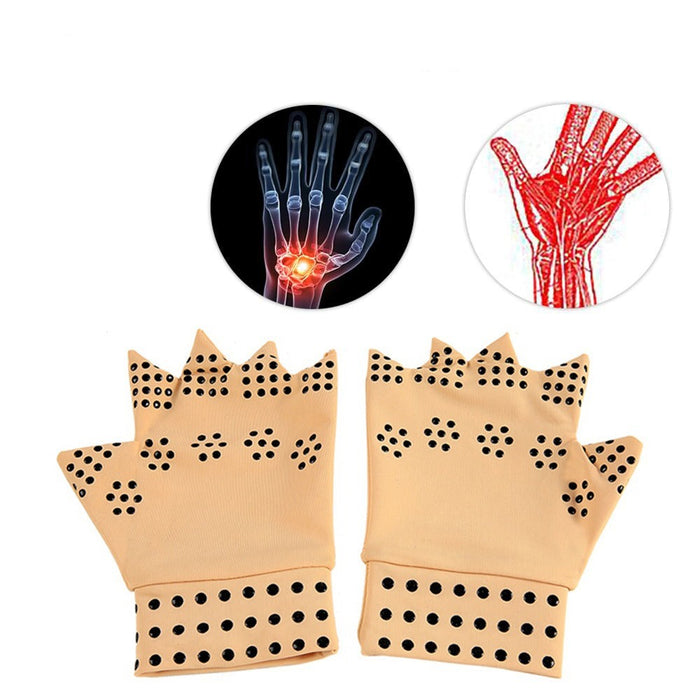 Magnetic Therapy Finger Less Gloves