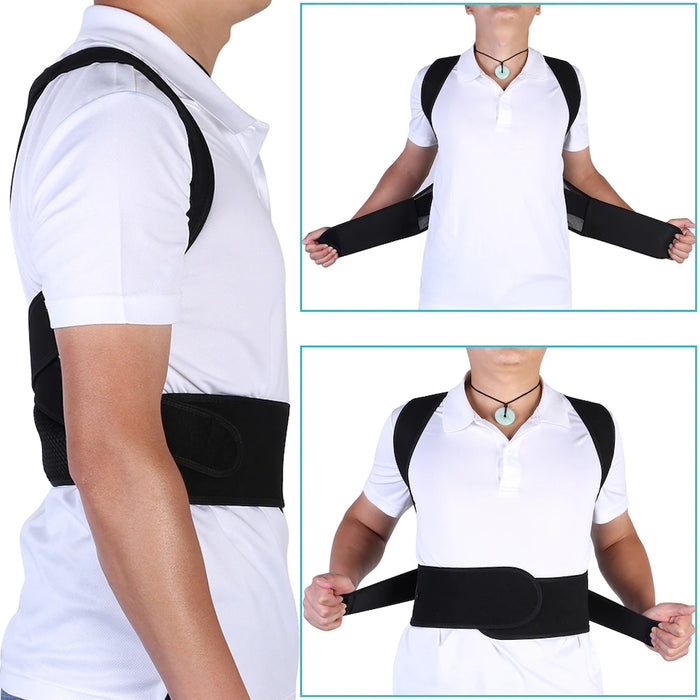 Adjustable Back Posture Corrector Unisex Belt