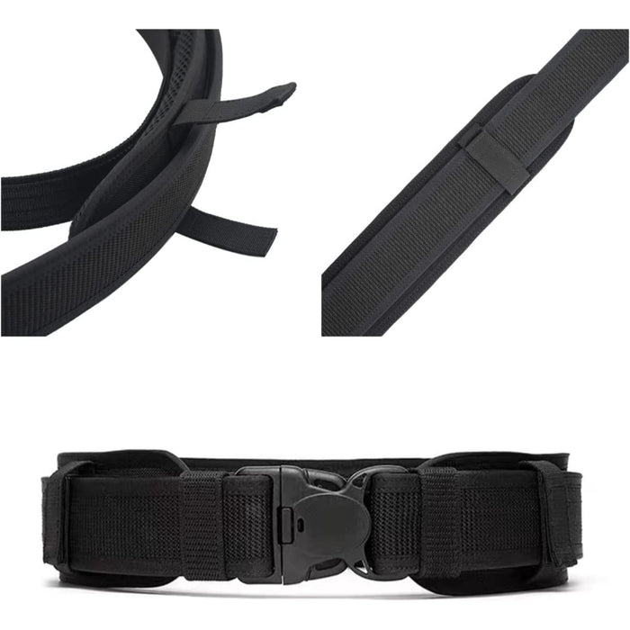 Back-Support Padded Law Enforcement Duty Belts